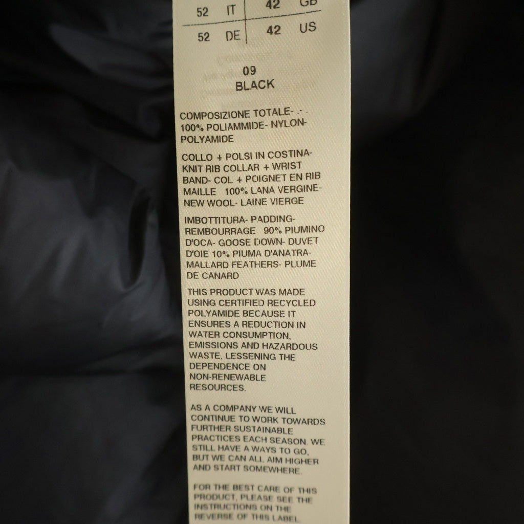 Rick Owens(リックオウエンス) 24AW FLIGHT LINEER フライト ライナー ジャケット ナイロン ブラック RR02D6915-NPD2