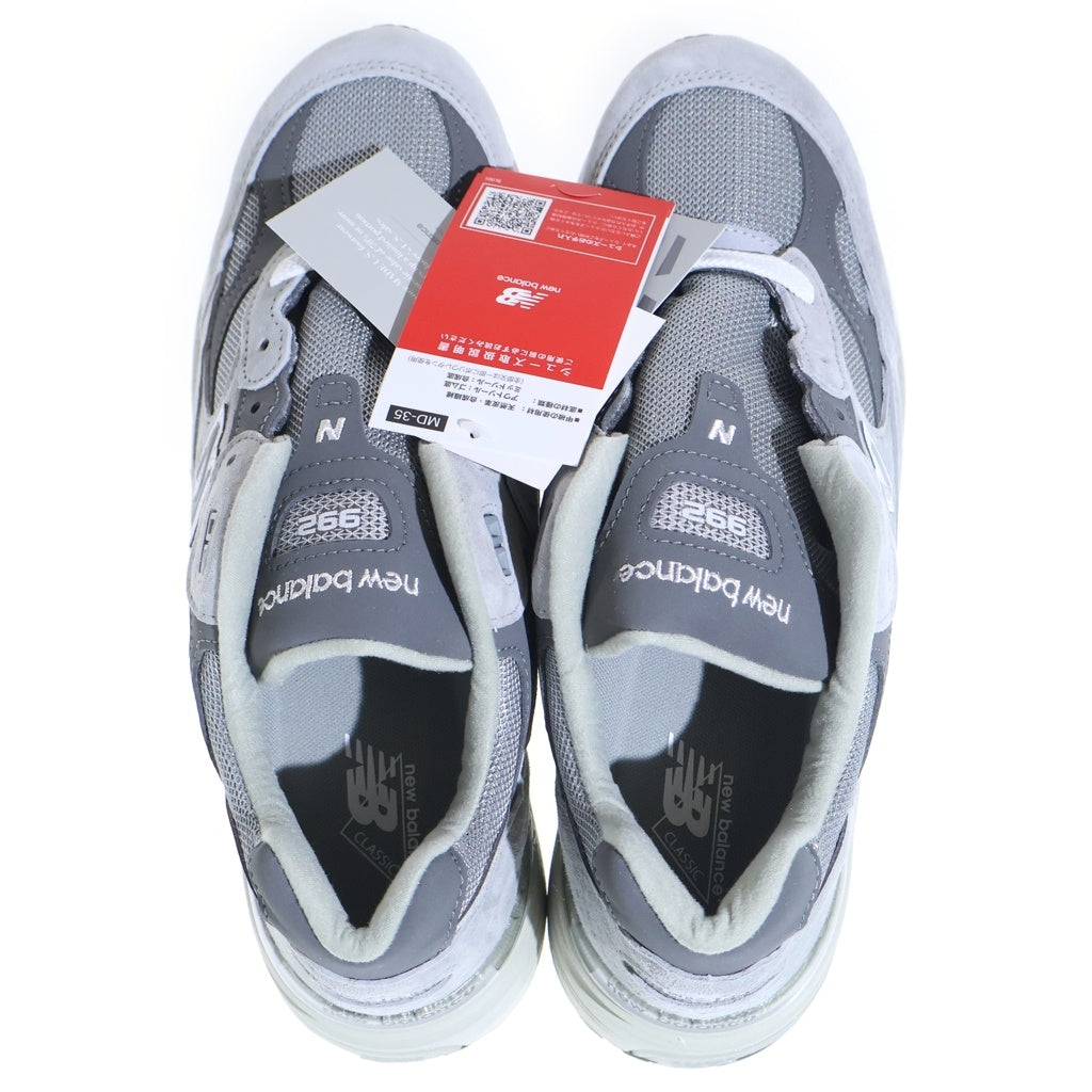 New Balance(ニューバランス) U992GY 2025 USA製 メッシュ ローカットスニーカー シューズ グレーUS8.5/26.5cm
