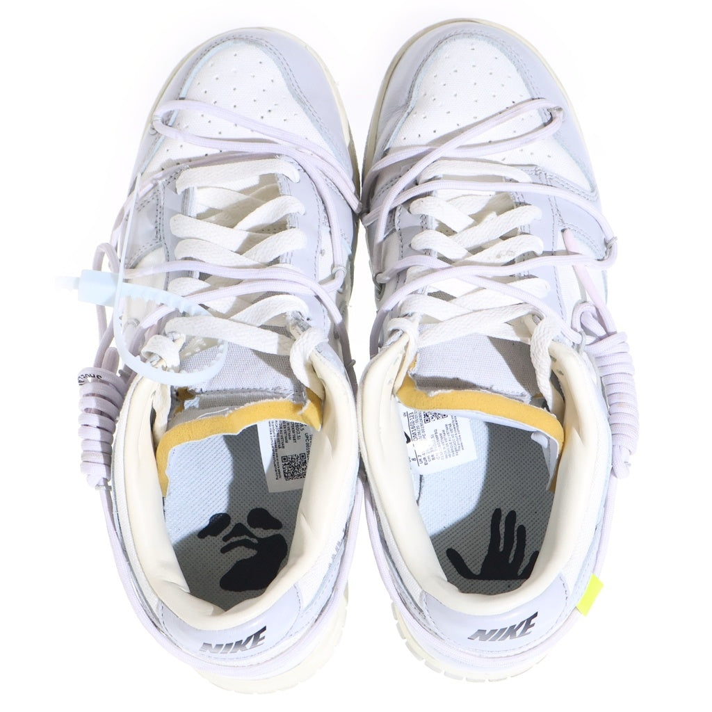 NIKE(ナイキ) ×OFF-WHITE DUNK LOW 1 DM-1602-123 1OF 50 LOT49 オフ