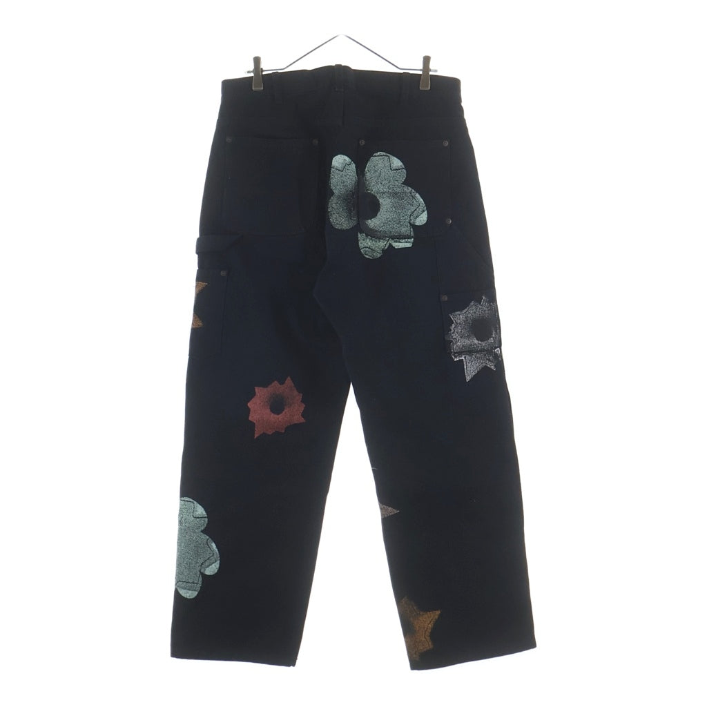 SUPREME(シュプリーム) 22SS Nate Lowman Double Knee Painter Pant ネイトローマン ダブルニー ペインターパンツ ブラック