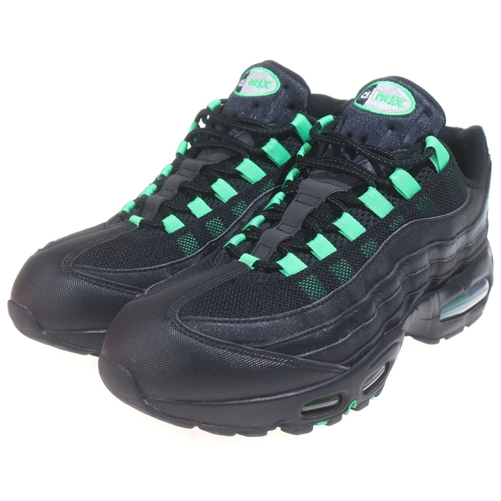 NIKE(ナイキ) AIR MAX 95 OG Big Bubble Green Shock ビッグバブル ローカットスニーカー ブラック/グリーン US10/28.0cm