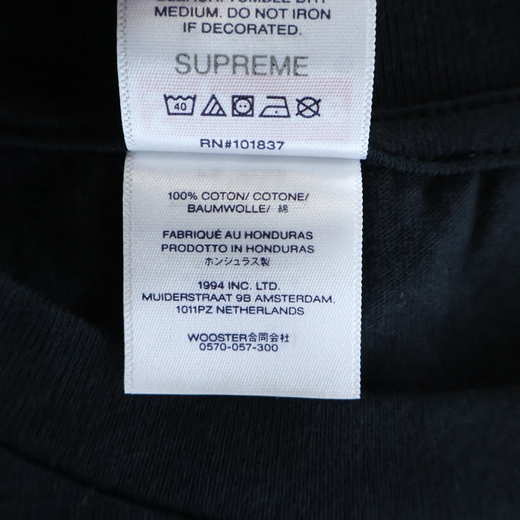 SUPREME(シュプリーム) 25SS Zoo York Transit Tee ズーヨーク トランジット プリント クルーネック 半袖Tシャツ カットソー ブラック