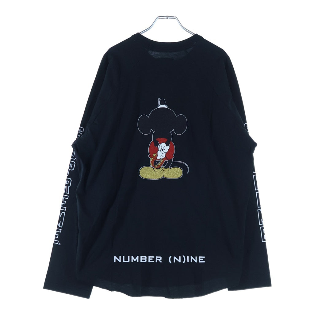 SUPREME(シュプリーム) 25AW ×NUMBER (N)INE Mickey Raglan L/S Top