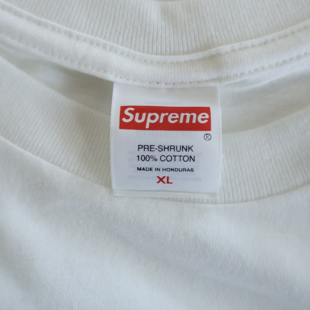 SUPREME(シュプリーム) 26SS God Save Us Tee ゴッド セイブ アス フロントプリント クルーネック半袖tシャツ カットソー ホワイト