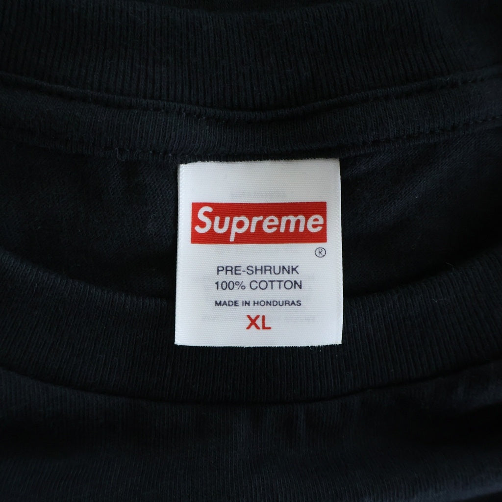 SUPREME(シュプリーム) 26SS God Save Us Tee ゴッド セイブ アス フロントプリント クルーネック半袖tシャツ カットソー ブラック