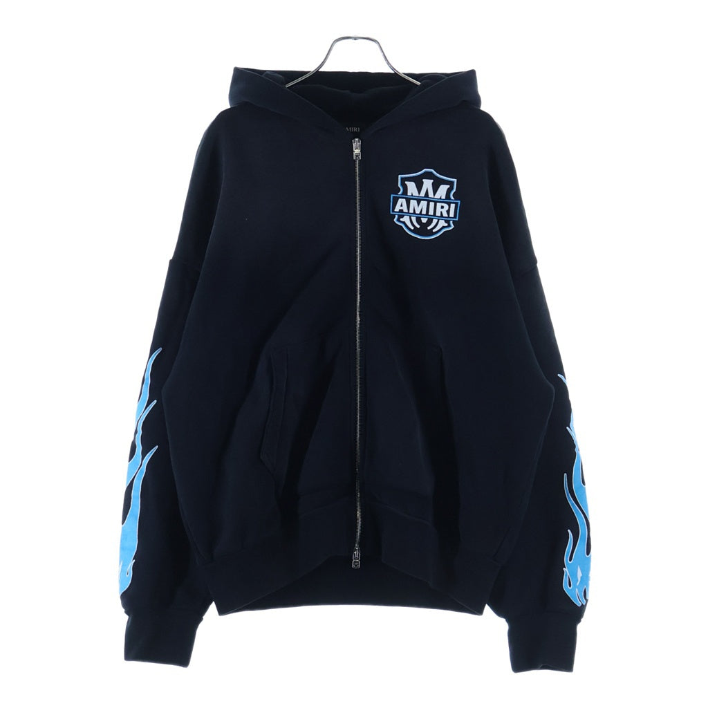 AMIRI(アミリ) MA FLAMES ZIP HOODIE アームフレイム ジップアップ