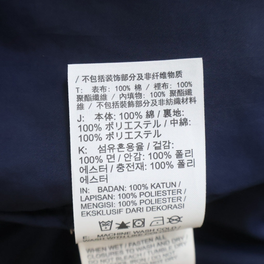 SUPREME(シュプリーム) 24SS × NIKE Denim Puffer Vest ジップアップ デニムパファー ダウンベスト インディゴ FQ0323-451