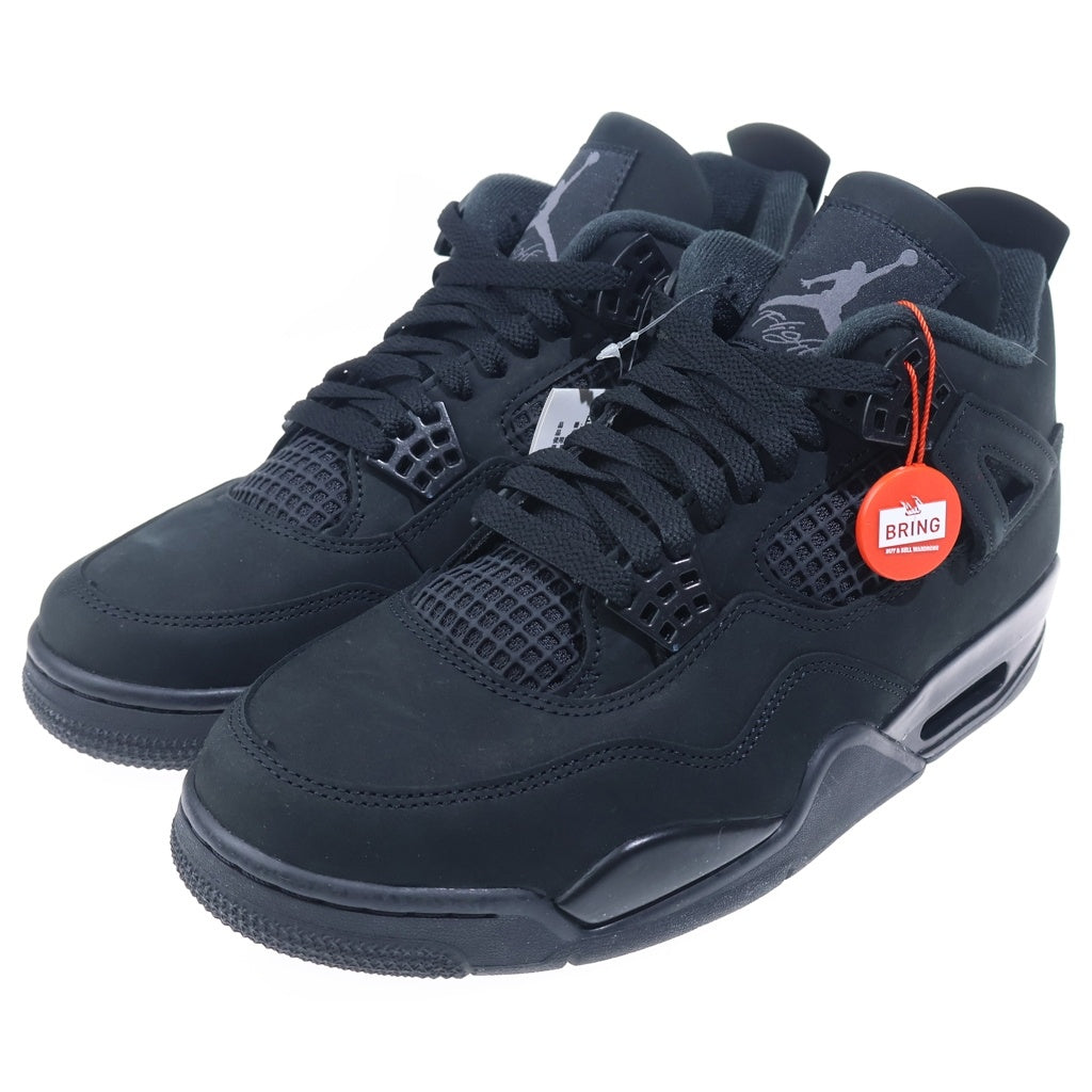 NIKE(ナイキ) AIR JORDAN 4 BLACK CAT FV5029‐010 エアジョーダン4 ブラックキャット ハイカットスニーカー シューズ ブラック US9/27.0cm