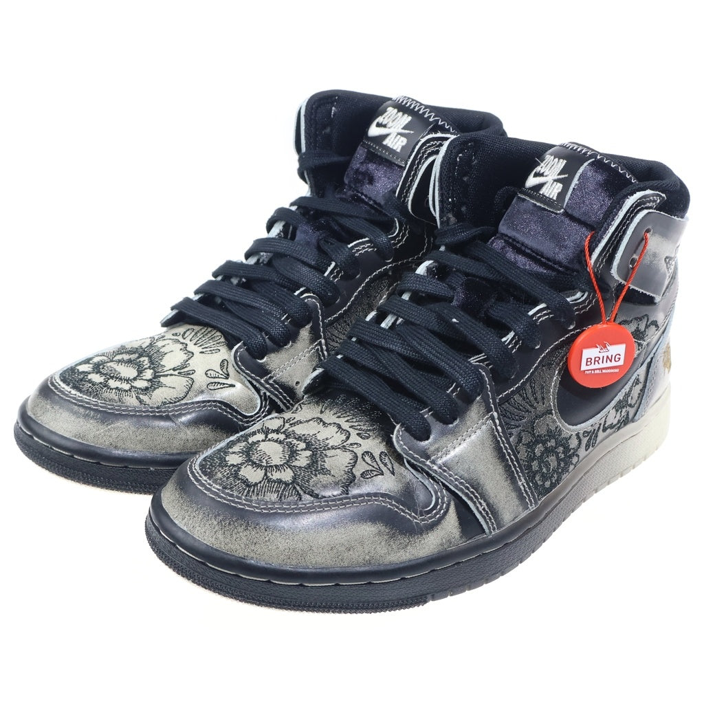 NIKE(ナイキ) AIR JORDAN 1 ZM CMFT 2 PRM エア ジョーダン 1 ズーム コンフォート 2 プレミアム ハイカットスニーカー ブラック US8/26cm FQ8155-010