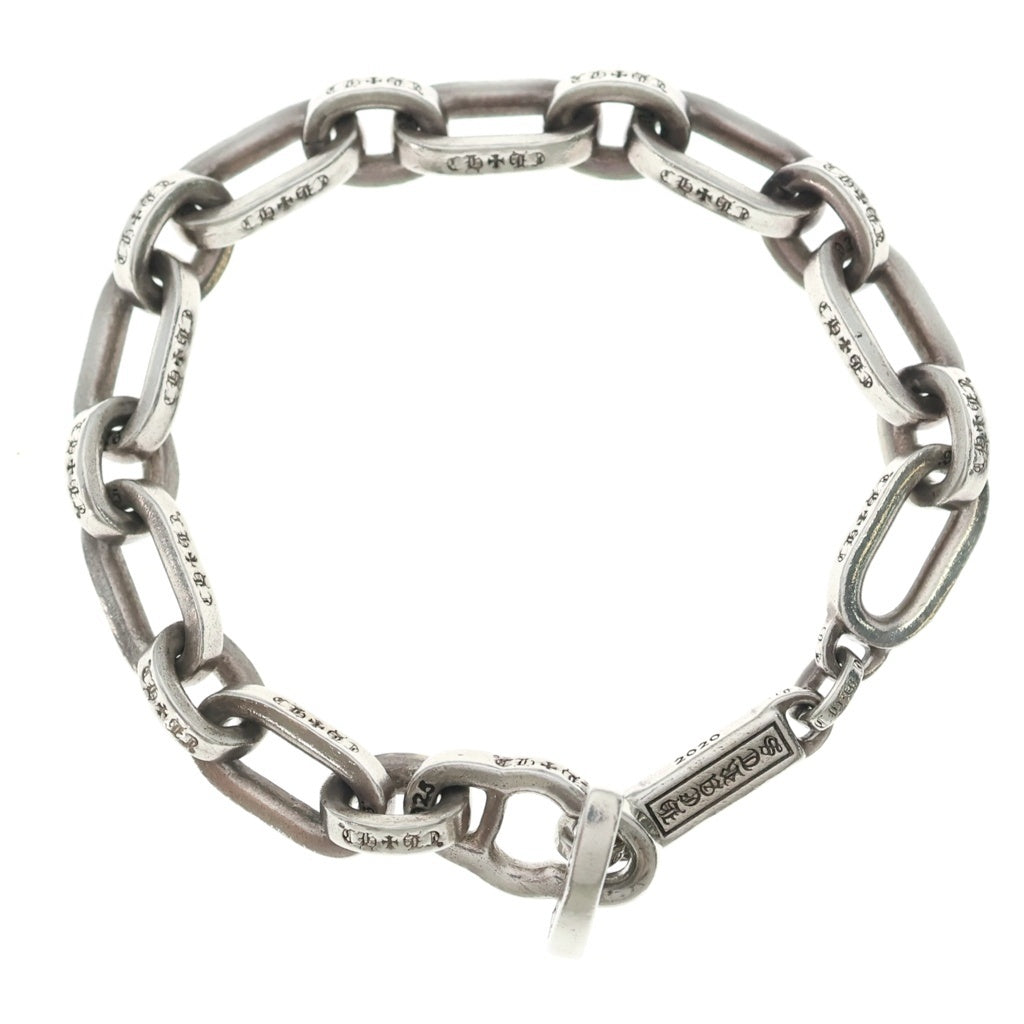 CHROME HEARTS(クロムハーツ) PAPER E CHAIN/ペーパーEチェーン ブレスレット シルバー