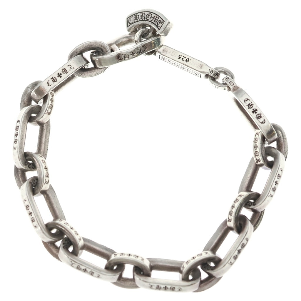 CHROME HEARTS(クロムハーツ) PAPER E CHAIN/ペーパーEチェーン ブレスレット シルバー