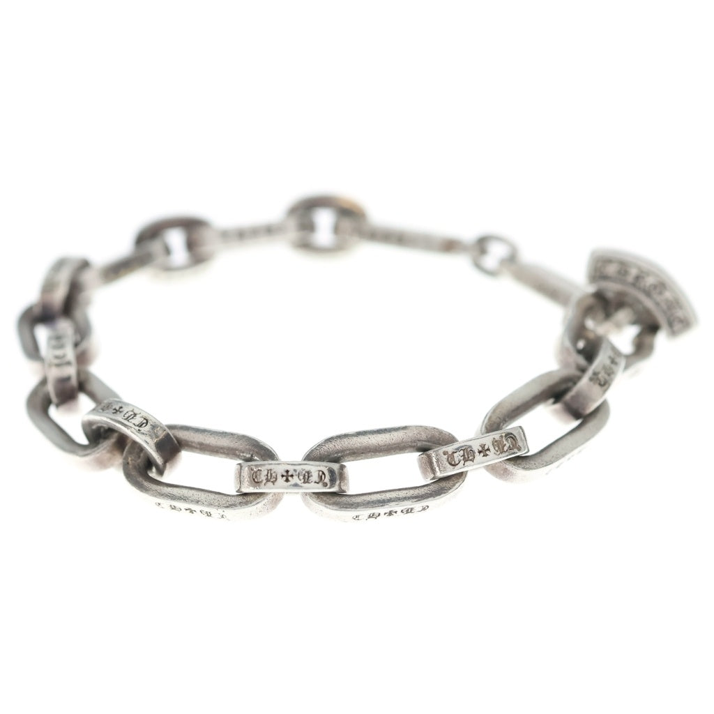 CHROME HEARTS(クロムハーツ) PAPER E CHAIN/ペーパーEチェーン ブレスレット シルバー