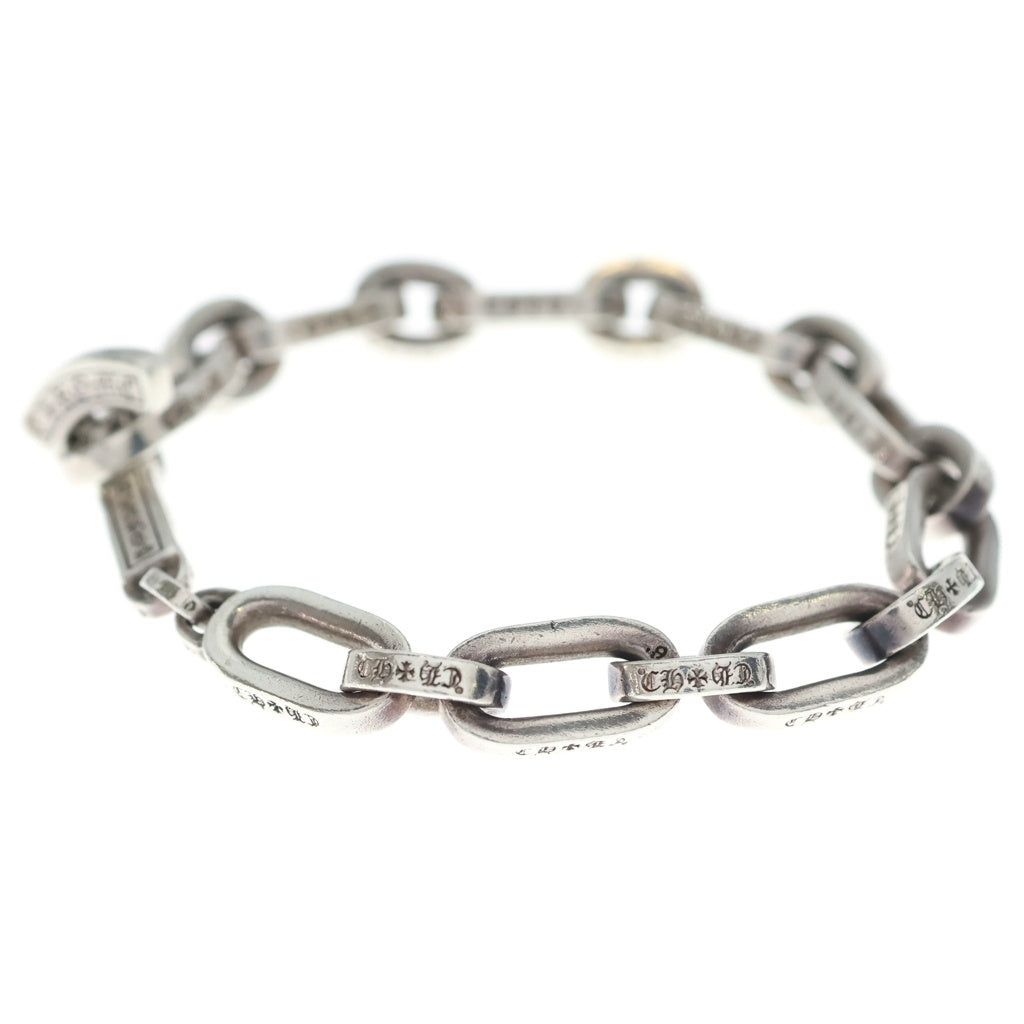 CHROME HEARTS(クロムハーツ) PAPER E CHAIN/ペーパーEチェーン ブレスレット シルバー