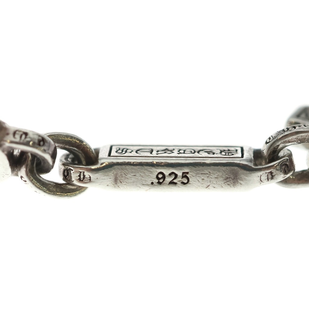 CHROME HEARTS(クロムハーツ) PAPER E CHAIN/ペーパーEチェーン ブレスレット シルバー