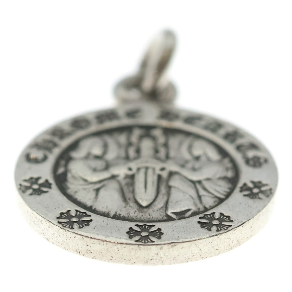 CHROME HEARTS(クロムハーツ) CHRM ANGL MDL V2 エンジェルメダルチャーム ペンダントトップ シルバーBCA229