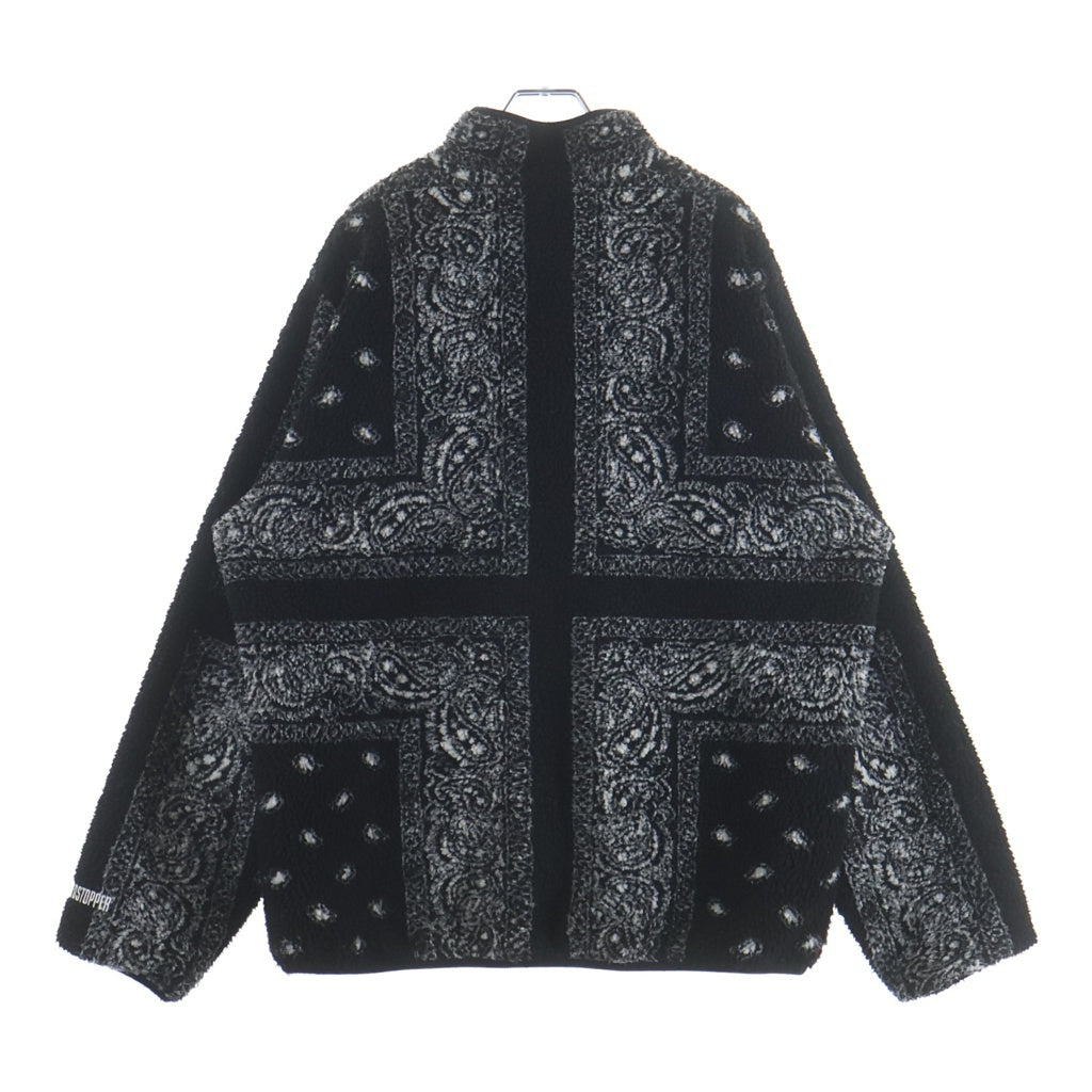 り*ま様 年末限定！大幅値下げ【最安値】Supreme19awバンダナニットキャ SUPREME(シュプリーム) 19AW Reversible Bandana Fleece Jacket