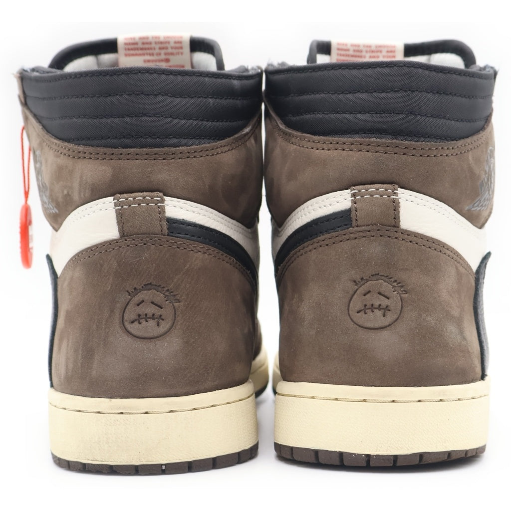 NIKE(ナイキ) ×TRAVIS SCOTT AIR JORDAN 1 RETRO HIGH OG TS SP CD4487-100 トラヴィススコット エアジョーダン1 ハイカットスニーカー シューズ US11/29.0cm