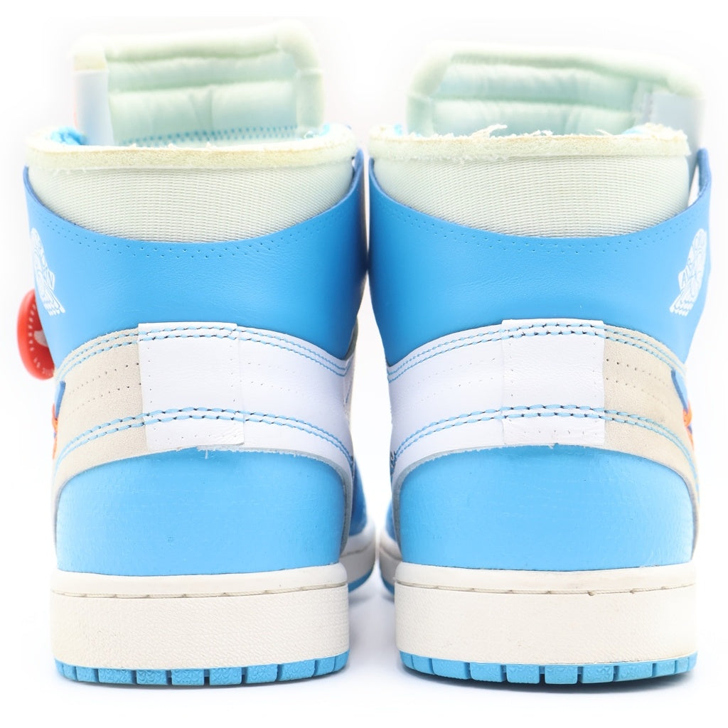 NIKE(ナイキ) ×AIR JORDAN 1 POWDER BLUE UNC AQ0818-148 オフホワイト エアジョーダン1 パウダーブルー ハイカットスニーカー シューズ ホワイト/ブルー US11/29.0cm