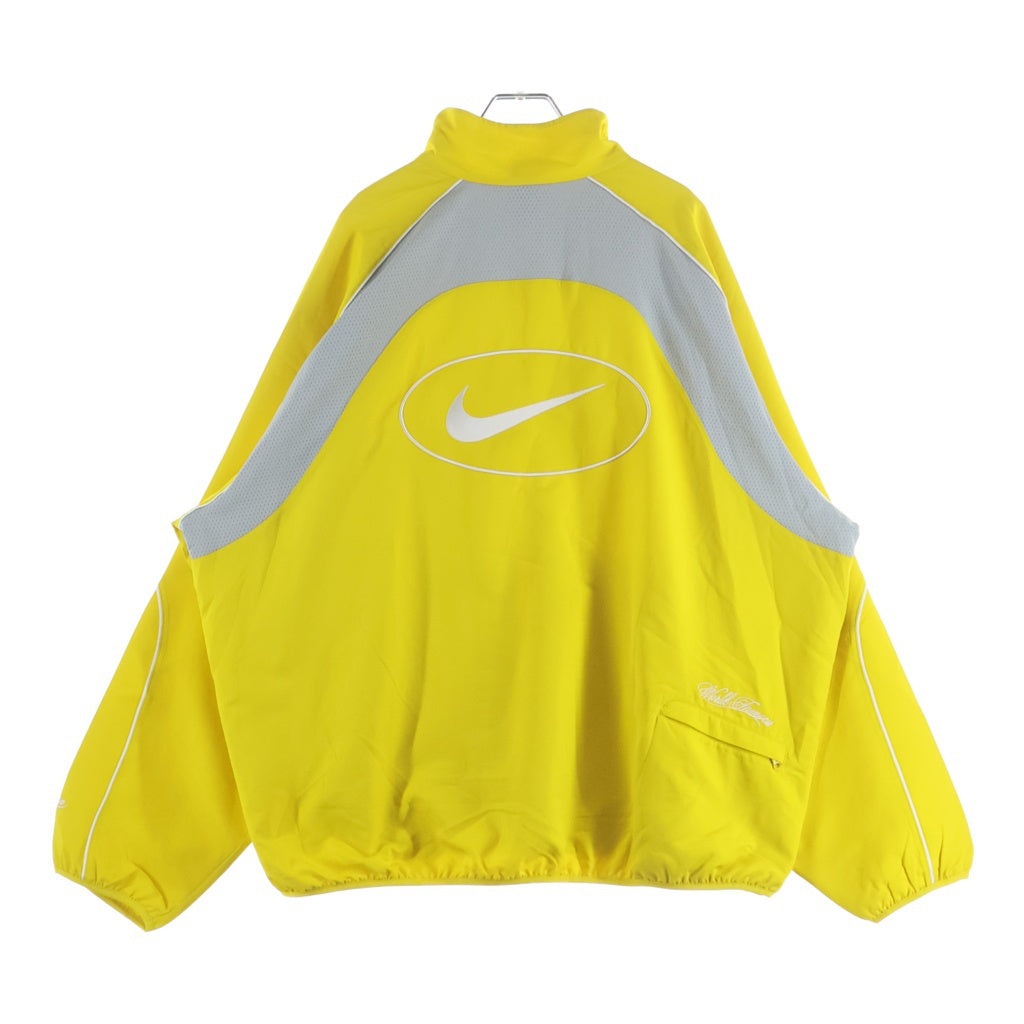 SUPREME(シュプリーム) 25SS × NIKE Track Jacket ナイキ ロゴ刺繍 トラックジャケット イエロー HF9622-735