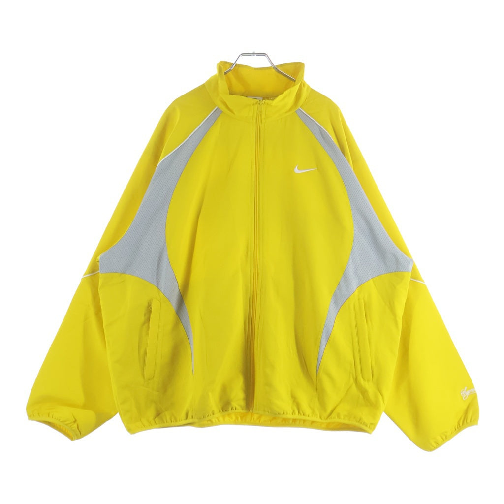 SUPREME(シュプリーム) 25SS × NIKE Track Jacket ナイキ ロゴ刺繍 トラックジャケット イエロー HF9622-735