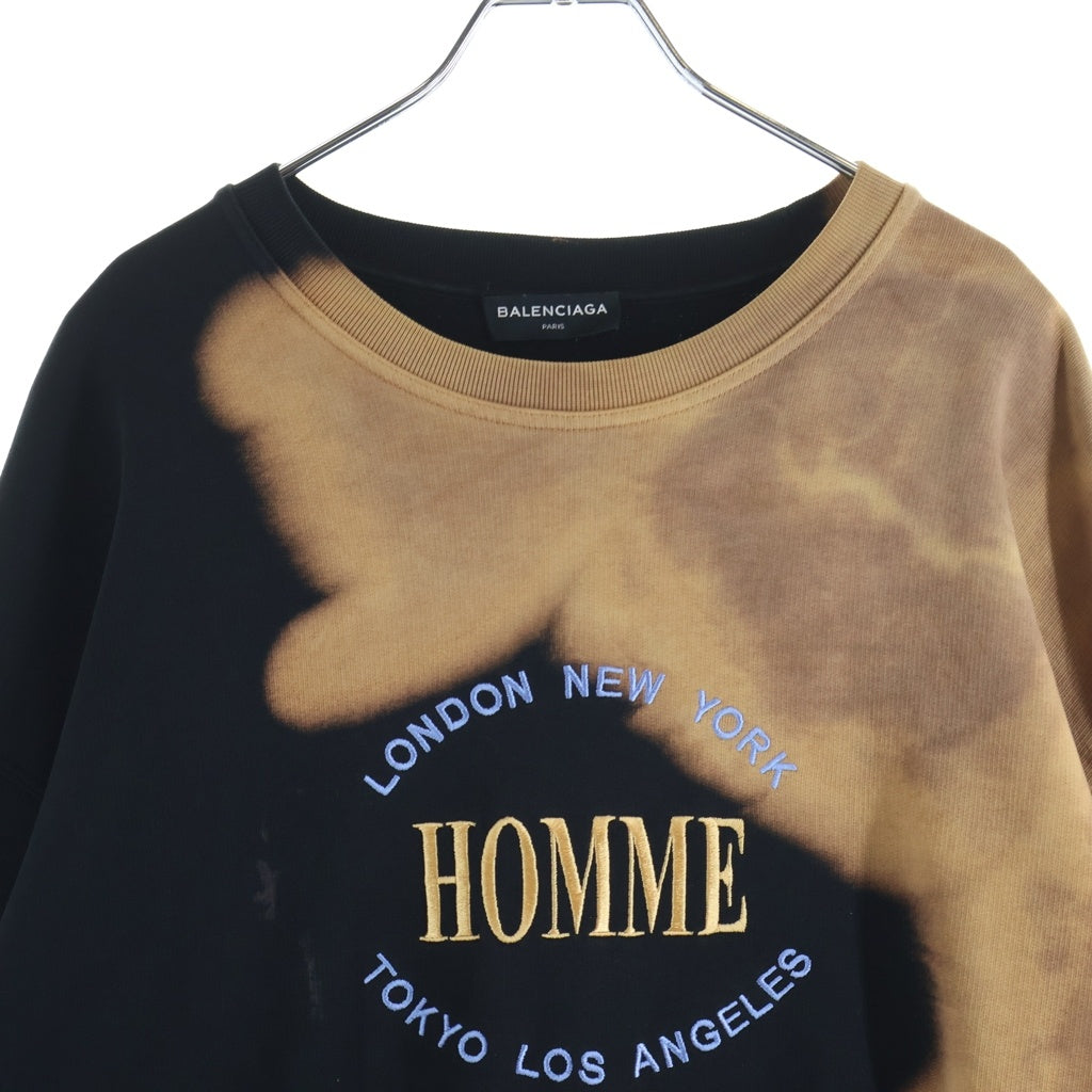 BALENCIAGA(バレンシアガ) 17AW Oversize Bleach Homme Sweater 