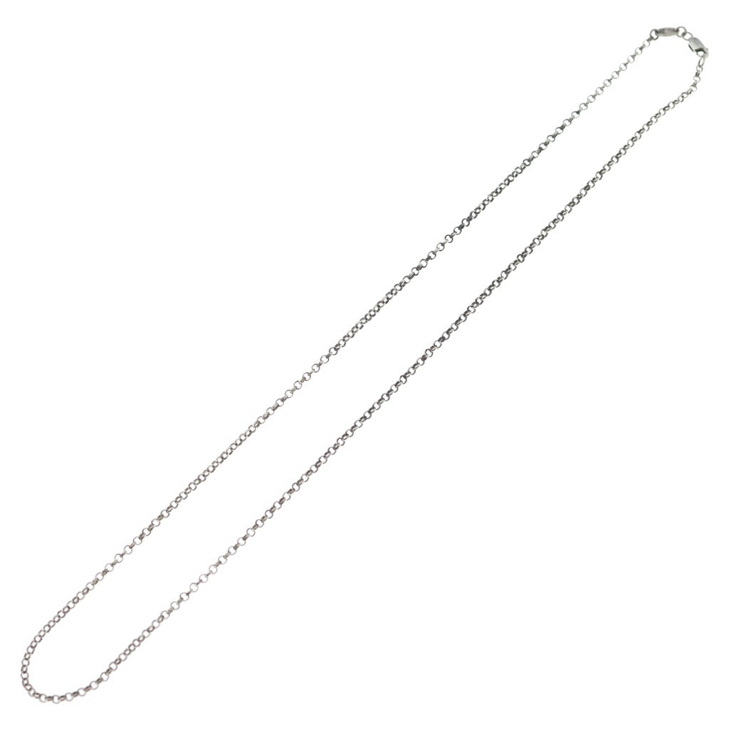 CHROME HEARTS(クロムハーツ) NECKCHAIN R20 ロールチェーンネックレス 20inch シルバー BCA084