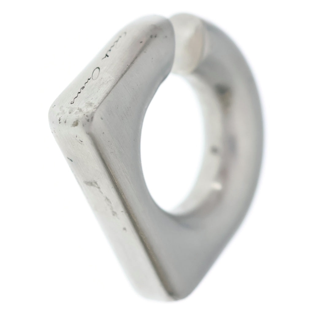 Rick Owens(リックオウエンス) 25SS ROUND PRONG EAR CUFF ラウンド プロンド イヤーカフ イヤリング シルバー レディース
