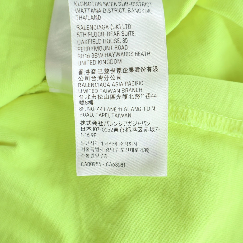 BALENCIAGA(バレンシアガ) 23SS Tape Type-Tshirt フロントロゴ 半袖T