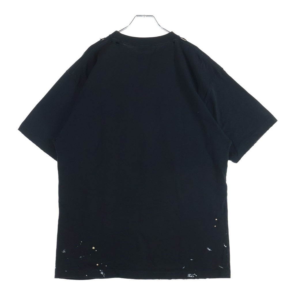 BALENCIAGA(バレンシアガ) Slogan Print Large Fit T-Shirt ダメージ