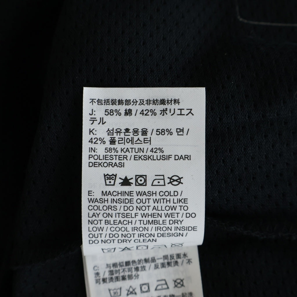 NIKE(ナイキ) ×STUSSY Long Sleeve Top ステューシー メッシュ クルーネック 長袖Tシャツ ロングスリーブ ブラック FJ9164-010