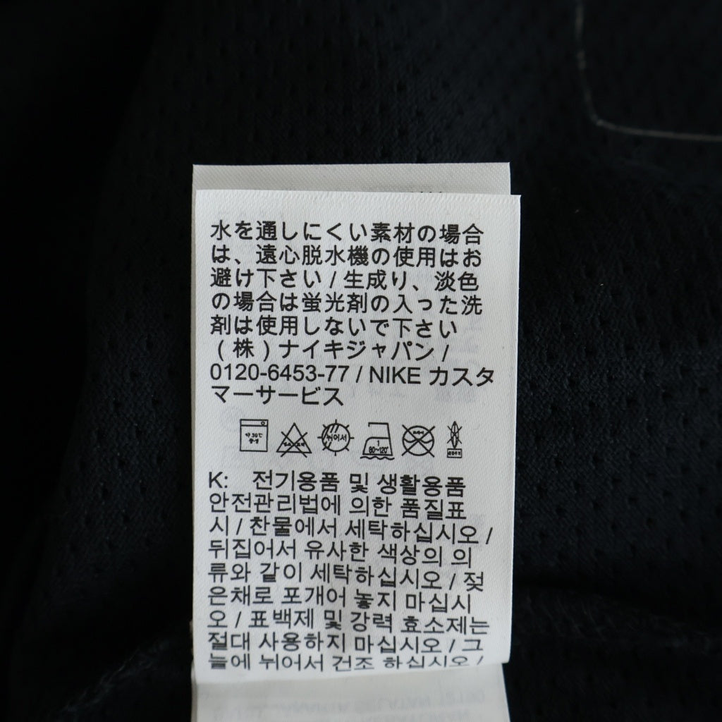 NIKE(ナイキ) ×STUSSY Long Sleeve Top ステューシー メッシュ クルーネック 長袖Tシャツ ロングスリーブ ブラック FJ9164-010