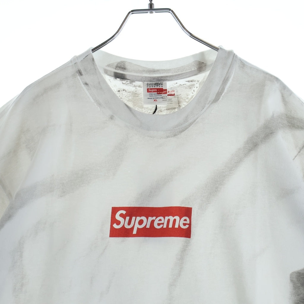 SUPREME(シュプリーム) 24SS ×Box Logo Tee エムエムシックスメゾンマルジェラ ボックスロゴプリント半袖Tシャツ カットソー ホワイト