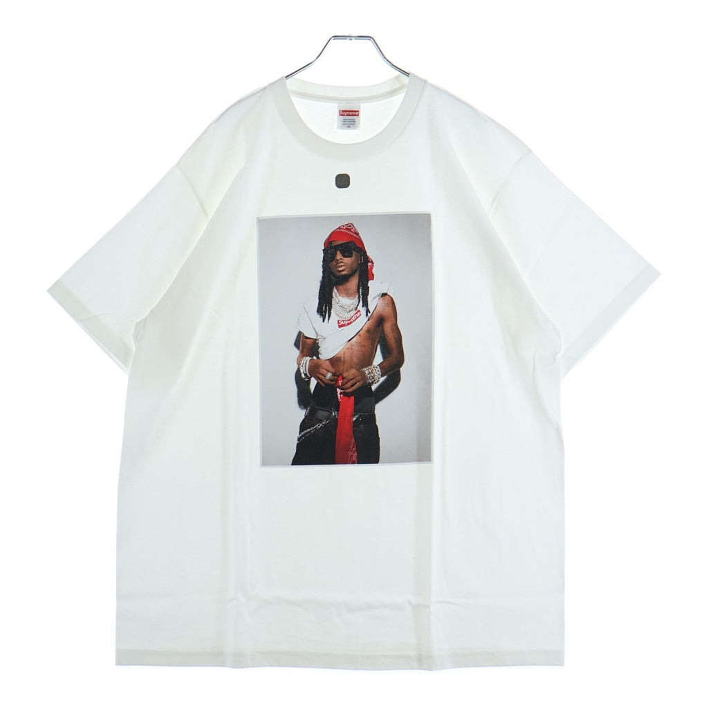 SUPREME(シュプリーム) 25AW Playboi Carti Tee プレイボーイ カーティ クルーネック 半袖Tシャツ カットソー ホワイト