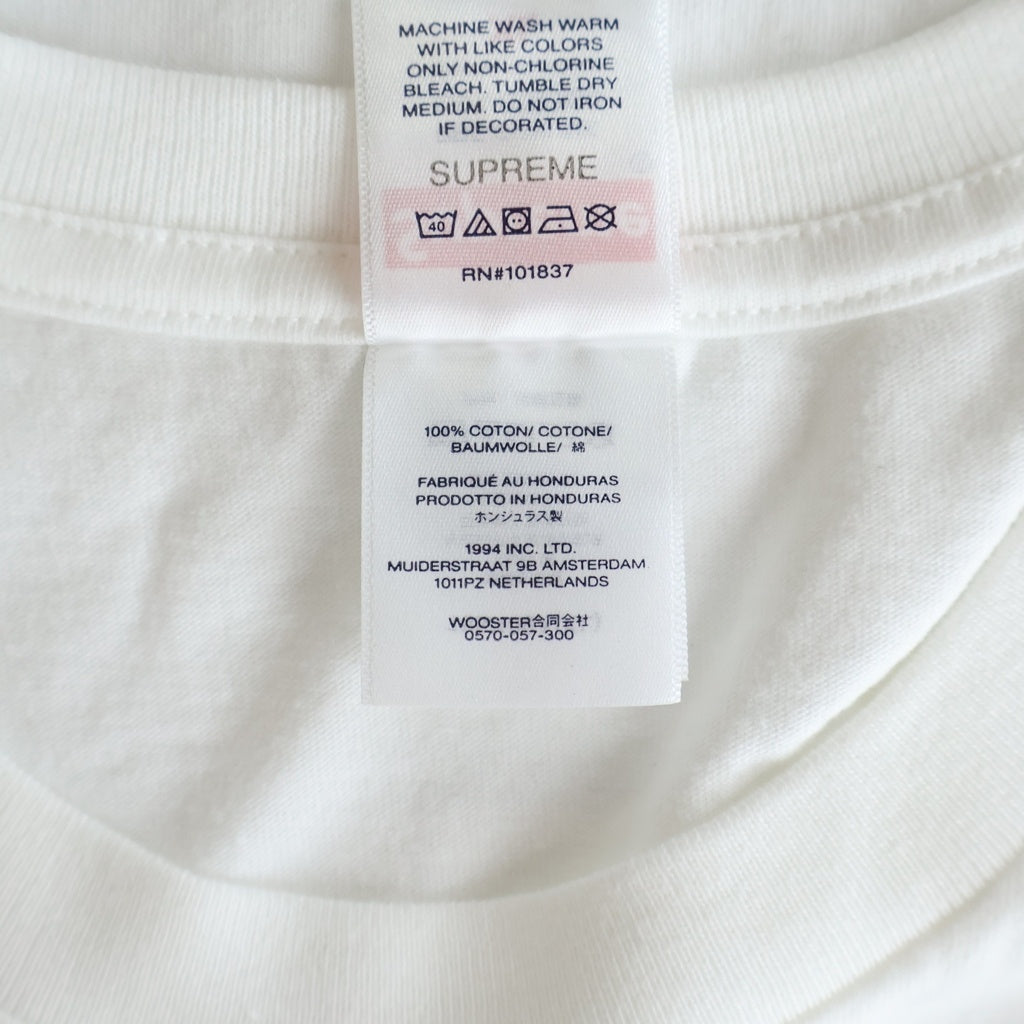 SUPREME(シュプリーム) 25AW Playboi Carti Tee プレイボーイ カーティ クルーネック 半袖Tシャツ カットソー ホワイト