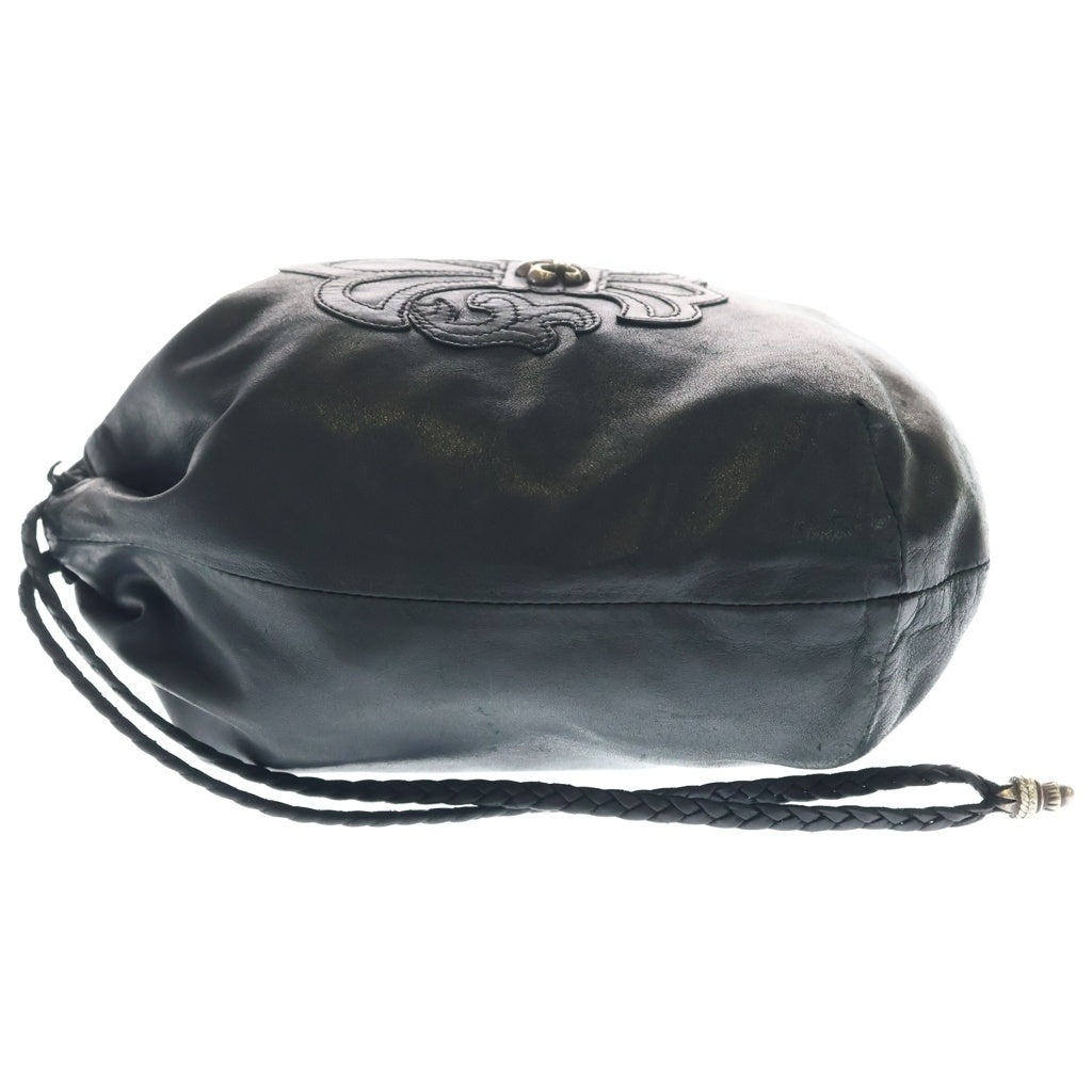 良品CHROME HEARTS DRW STRNG SACK BSフレアブラック CHROME HEARTS(クロムハーツ) DRW STRNG SACK BS BSフレアドロー