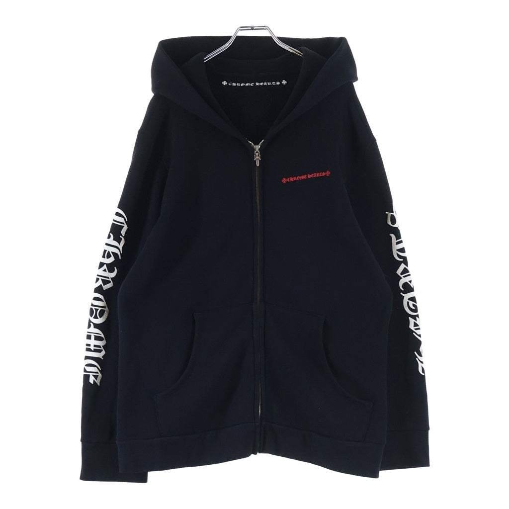 CHROME HEARTS(クロムハーツ) ×MATTY BOY PPO NUCLEAR KiDS ZIP HOODIE マッティボーイ プロ ニュークリアキッズ ジップアップフーディー パーカー ブラック