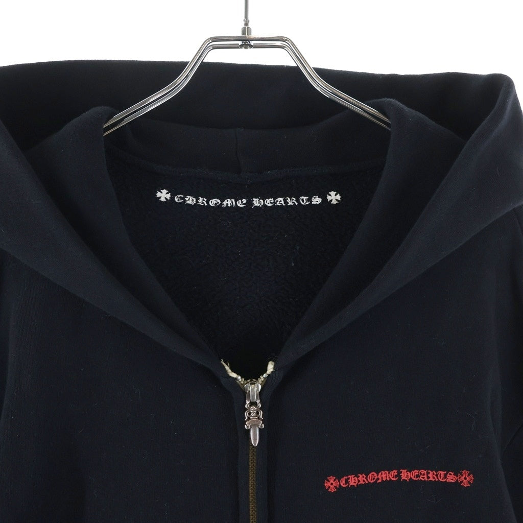 CHROME HEARTS(クロムハーツ) ×MATTY BOY PPO NUCLEAR KiDS ZIP HOODIE マッティボーイ プロ ニュークリアキッズ ジップアップフーディー パーカー ブラック