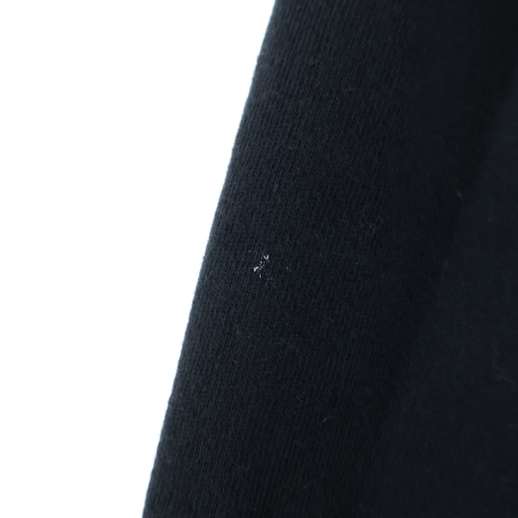 DENIM TEARS(デニムティアーズ) UNIVERSITY SWEATPANTS フラワーロゴ スウェットパンツ コットン ブラック