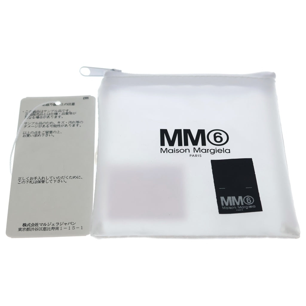 MM6 Maison Margiela(エムエムシックスメゾンマルジェラ) ポリッシュ加工 シルバーストーン 真鍮 ミラーピアス シルバー レディース