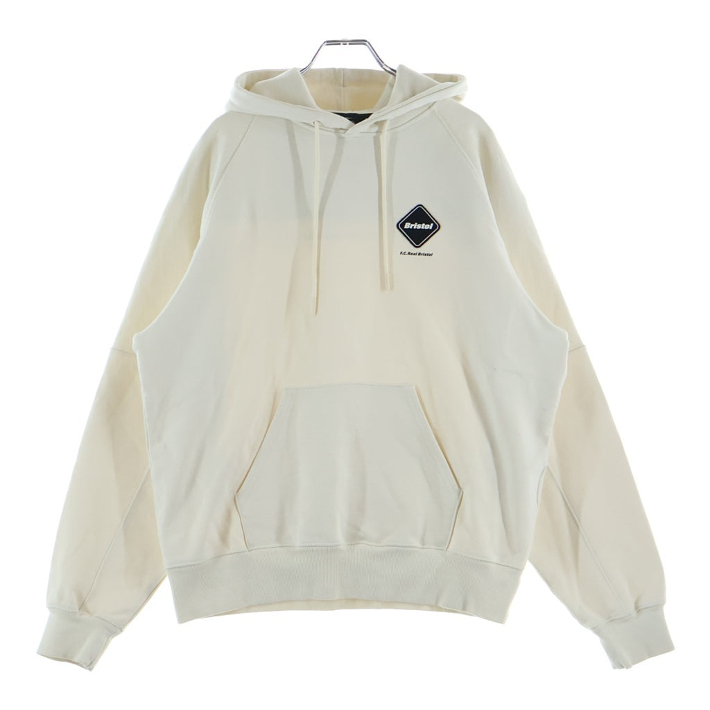 F.C.R.B./F.C.Real Bristol/FCRB(エフシーアールビー/エフシーレアルブリストル) BIG LOGO BAGGY SWEAT HOODIE ビックロゴ バギー スウェット フーディーパーカー ホワイト FCRB-252091
