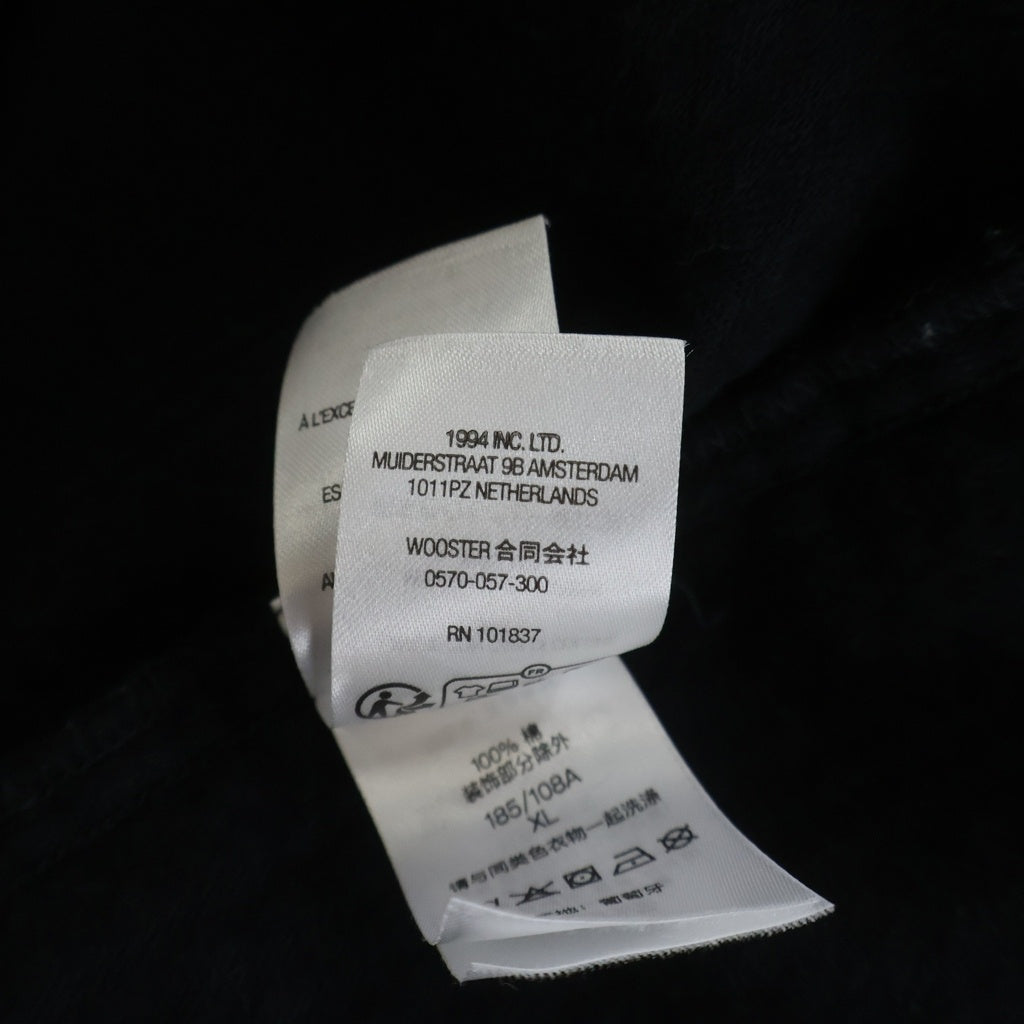 SUPREME(シュプリーム) Wide Wale Corduroy Snap Shirt ワイド ウエール コーデュロイ スナップシャツ ブラック