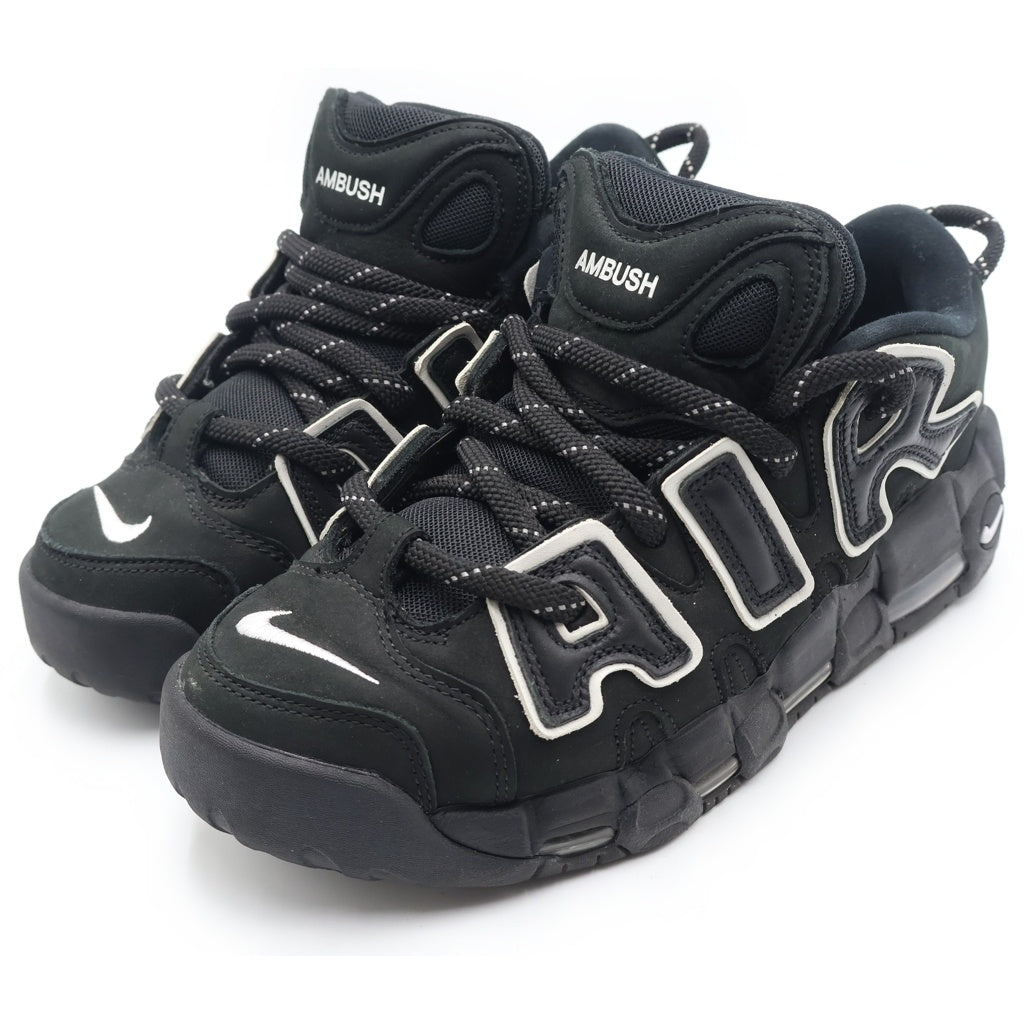 NIKE(ナイキ) × AMBUSH Air More Uptempo FB1299-001 ×アンブッシュ モア アップテンポ ミッドカットスニーカー シューズ US8/26.0cm ブラック