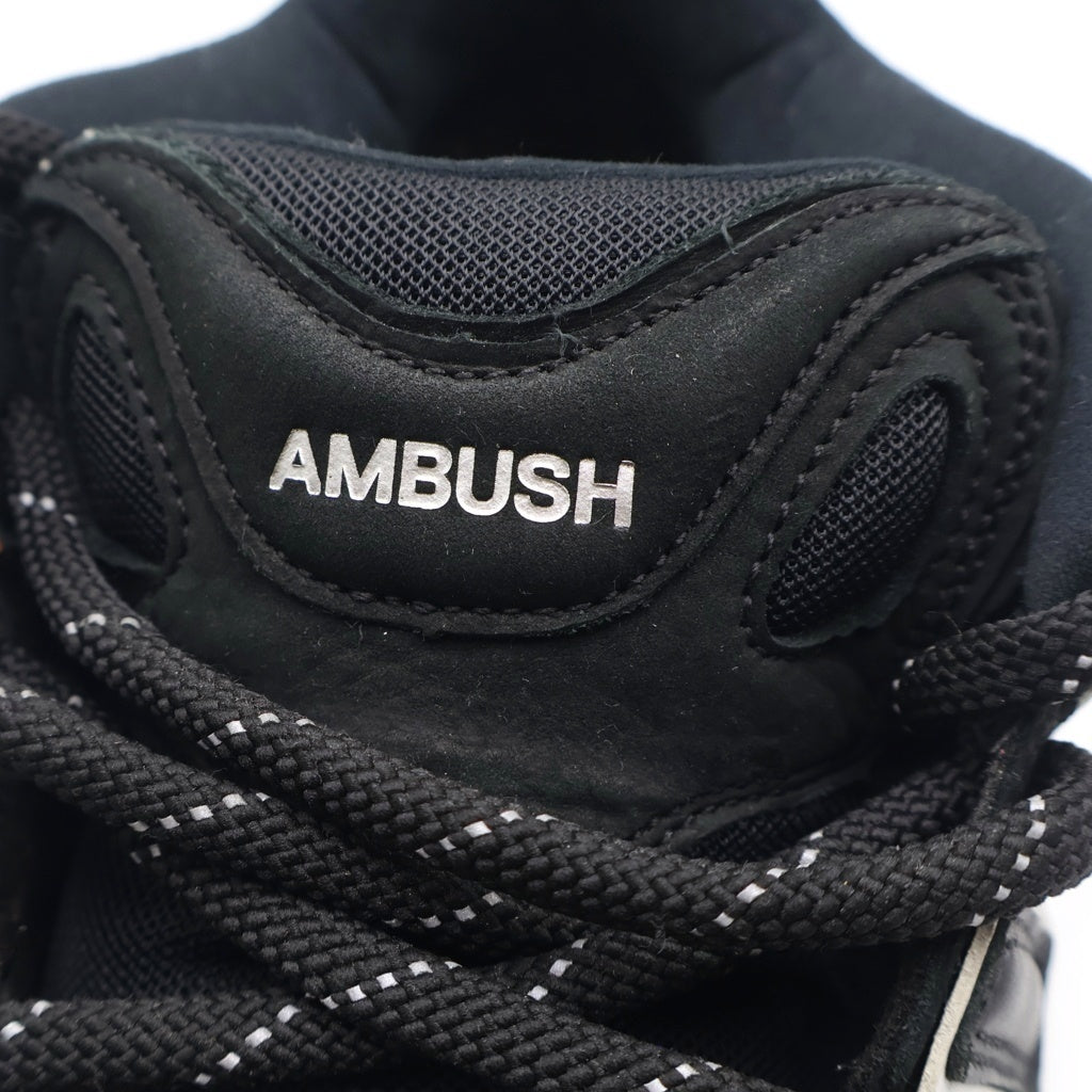 NIKE(ナイキ) × AMBUSH Air More Uptempo FB1299-001 ×アンブッシュ モア アップテンポ ミッドカットスニーカー シューズ US8/26.0cm ブラック