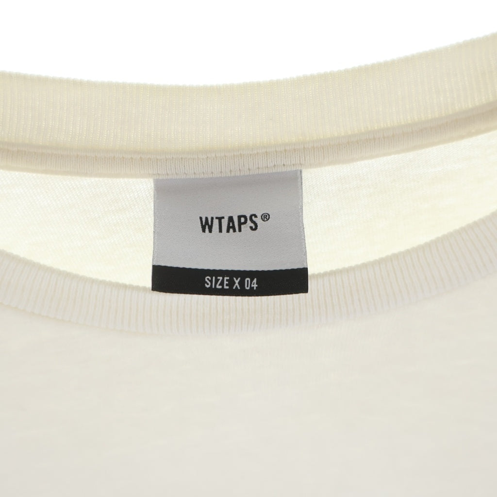 WTAPS(ダブルタップス) URBAN TERRITORY フロントプリント半袖Tシャツ カットソー ホワイト