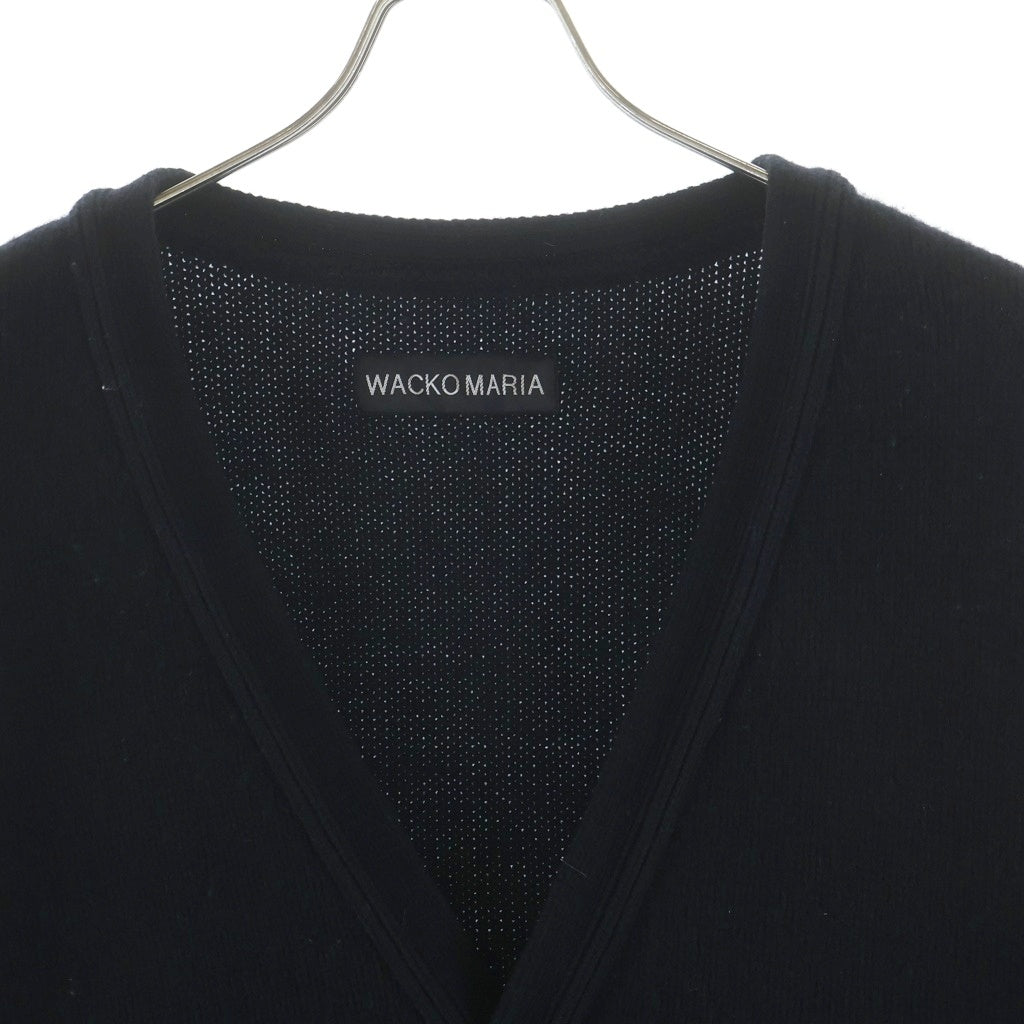 WACKO MARIA(ワコマリア) 25SS CLASSIC KNIT CARDIGAN クラシック ニット カーディガン ブラック