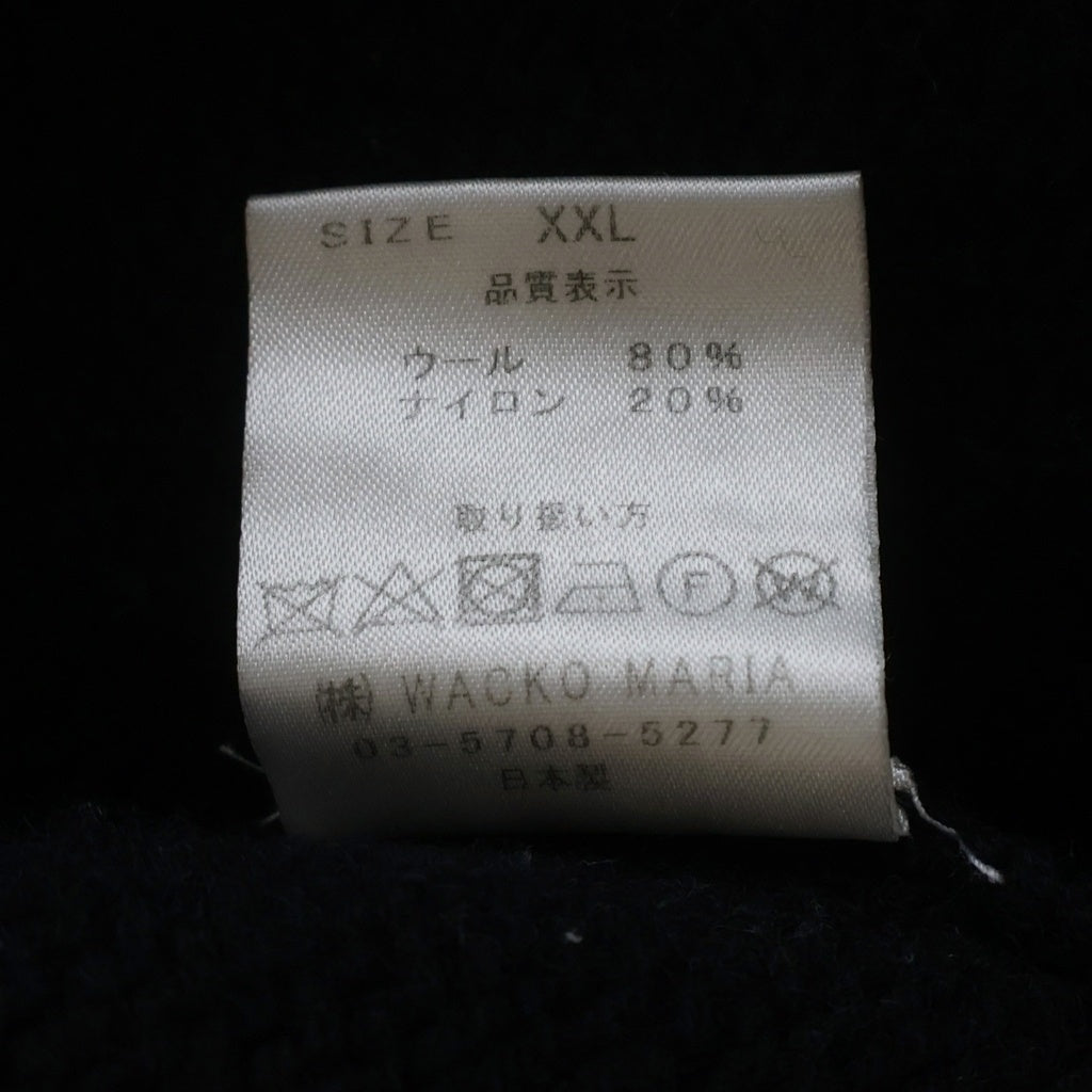 WACKO MARIA(ワコマリア) 25SS CLASSIC KNIT CARDIGAN クラシック ニット カーディガン ブラック