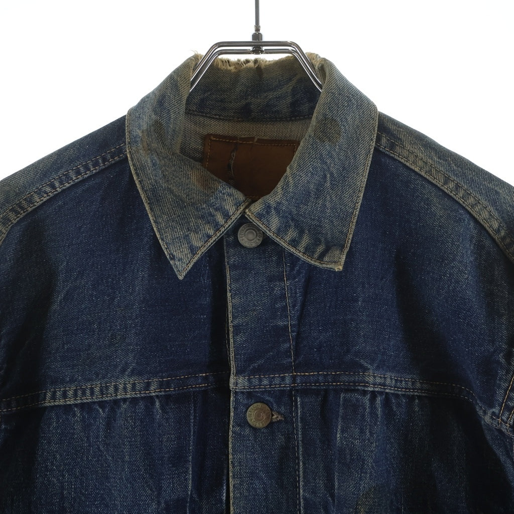 Levi's(リーバイス) 50s 507XX 2nd 革パッチ 両面タブ デニムジャケット インディゴ