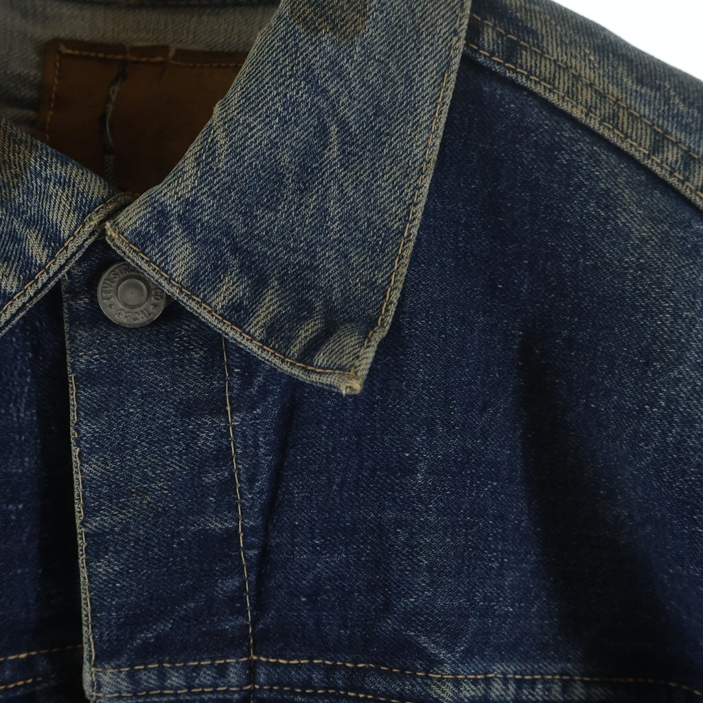 Levi's(リーバイス) 50s 507XX 2nd 革パッチ 両面タブ デニムジャケット インディゴ