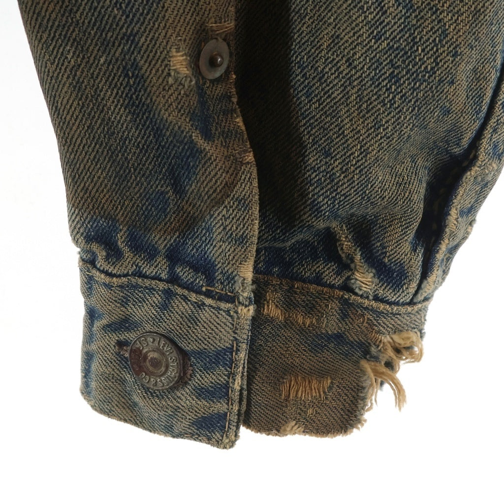 Levi's(リーバイス) 50s 507XX 2nd 革パッチ 両面タブ デニムジャケット インディゴ