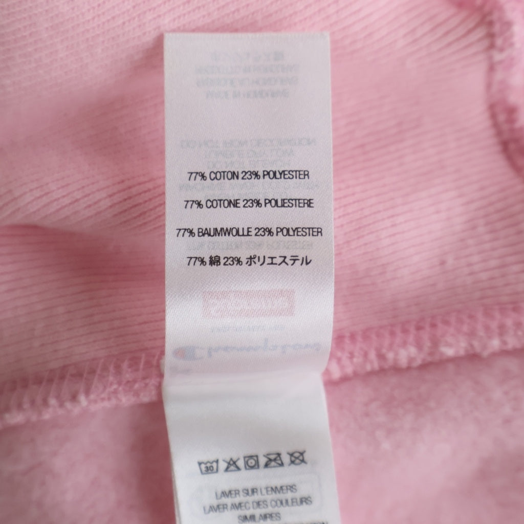 SUPREME(シュプリーム) 25SS ×Champion Hooded Sweatshirt チャンピオン プルオーバースウェットパーカー フーディー ピンク